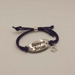 Pulsera antelina "Siempre juntas"