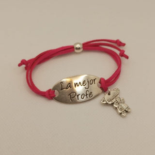 Pulsera antelina "La mejor profe"