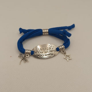 Pulsera lycra "La magia está por todas partes"